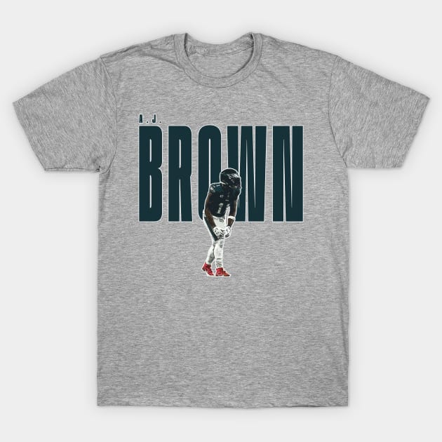 AJ Brown T-Shirt by islandersgraphics